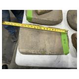 NATIVE AMERICAN GRINDING STONE 17"L X 10"W X 5.5"