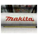 MAKITA TOOLS DISPLAY SIGN 37"X10"