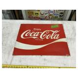 COCACOLA SIGN AM52 24" X 19"