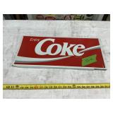 COKE SIGN, 22" X 10"