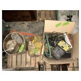 ELECTRIC FENCE CHARGER, FENCING NAILS X3