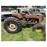 MASSEY FERGUSON TRACTOR, MAYBE 1957? MODEL , RUNS