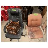 2 OFFICE/DESK CHAIRS