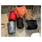 5 SLEEPING BAGS ONE BACKPACK