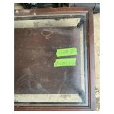 GLASS TOP COFFEE TABLE