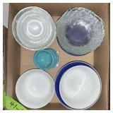 BOX OF BOWLS