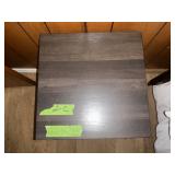 BED TABLE, 26" H X 16" W X 16" D