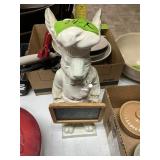 CHALK BOARD BUNNY RABBIT