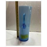 BLUE GLASS VASE