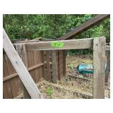 KIDS WOODEN PLAY SET WITH SLIDE