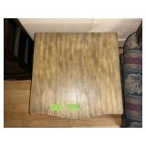 WOOD END TABLE 24"W X 24"D X26"H