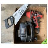 BLACK/DECKER SAW+DRILL, HAND SAW 12"