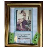 FRAMED 1955 CALENDAR