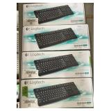 LOGITECH KEYBOARDS IN BOX UNTESTED X7