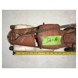 BUDDY L METAL SIT N RIDE LADDER FIRETRUCK