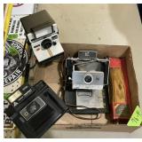 POLAROID LAND CAMERA +1STEP CAMERA,KODAK TRIMPRINT