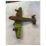 MARX METAL BOMBER AIRPLANE