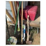 HAND TOOLS, AXE, BROOMS, MACHETE