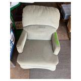 SMALL GREEN SWIVEL ROCKER