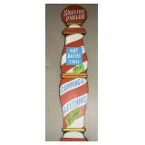 WOOD SHAVING PARLOR SIGN