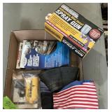 SPRAY GUN, INNER TUBE, PAINT