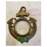 BRASS ANCHOR PICTURE FRAME ?