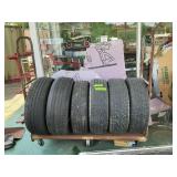 METAL ROLLING CART W 6 TIRES