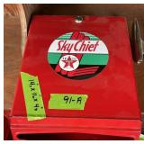 TEXACO SKY CHIEF METAL PAPER TOWEL DISPENSER