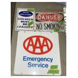 METAL AAA 2SIDED SIGN,METAL DAMPER SIGN, PETS WELC