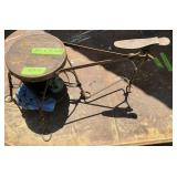 VINTAGE SHOESHINE STOOL