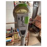 DUNCAN MILLER PARKING METER ON STAND