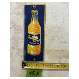 PORCELAIN SUNCREST SIGN
