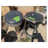 2 BAR STOOLS- SWIVEL