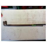 2 WOOD SHAFT GOLF CLUBS