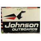 JOHNSON OUTBOARDS-DEALER SIGN- 1SIDED-PLASTIC