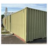 METAL STORAGE CONTAINER CONEX- 40FTX8FTX8.5FT TALL