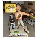 PABST BLUE RIBBON BOXING RING DISPLAY