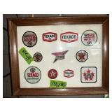 FRAMED TEXACO PATCHES