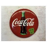 COCA-COLA METAL TACKER TYPE SIGN