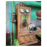 KELLOGG CRANK WALL PHONE