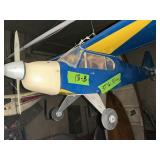 BALSA WOOD RC AIRPLANE- NO CONTROLLER