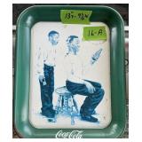 METAL COCA-COLA TRAY, 13'TX9.5'W