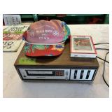 SOUNDESIGN 8 TRACK PLAYER, ELVIS TAPE,HATPOWERS ON