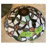 STAINED GLASS LAMPSHADE