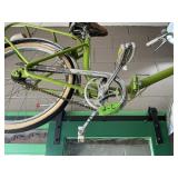 GREEN FOLDING BICYCLE PIRELLI TIRES