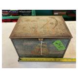 TIN STORAGE BOX