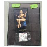 FRAMED 1963 CALENDAR