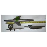 CHEVROLET JET AIRPLANE HOOD ORNAMENT + PARTS