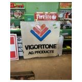 METAL VIGORTONE SINGLE SIDED SIGN