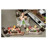 3PCS DAMAGED PABST BLUE RIBBON DISPLAYS